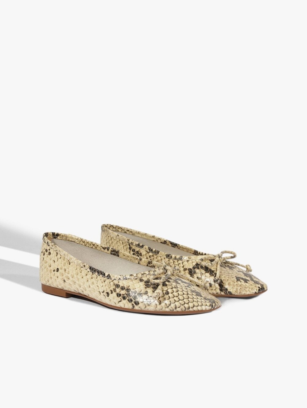Schutz Arissa Snake Flat